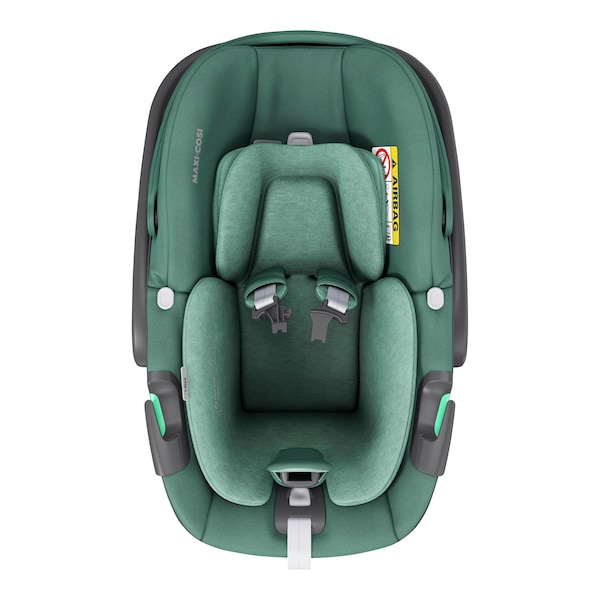babywalz Maxi-CosiBabyschale Pebble 360 inkl. Isofix-Basis FamilyFix 360 essential green Tägliche Deals