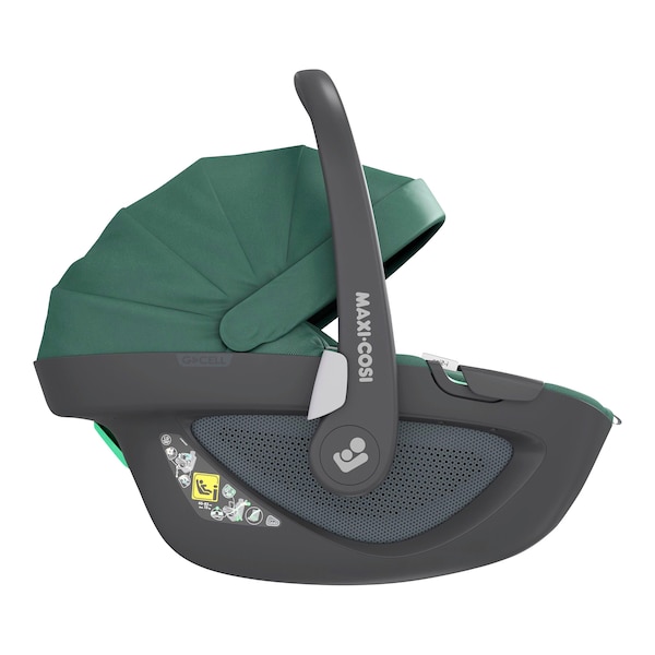 babywalz Maxi-CosiBabyschale Pebble 360 inkl. Isofix-Basis FamilyFix 360 essential green Tägliche Deals