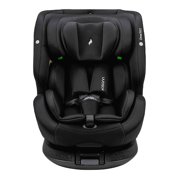 babywalz OsannKindersitz One360 i-Size all black Fabrikverkauf