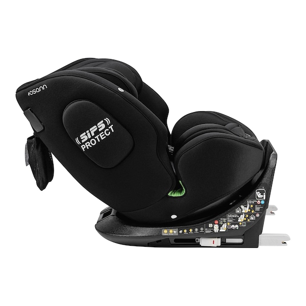 babywalz OsannKindersitz One360 i-Size all black Fabrikverkauf