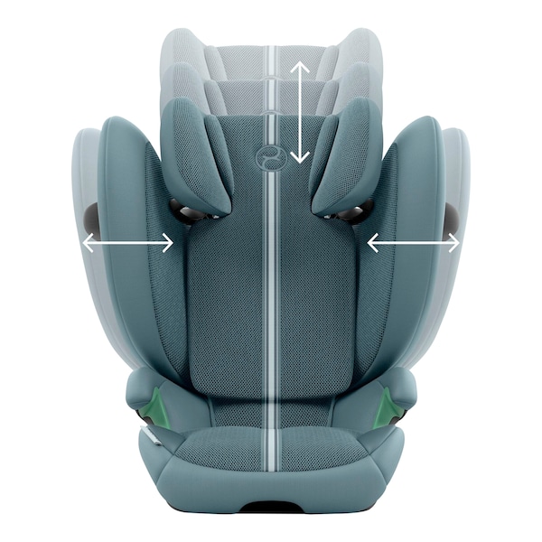 babywalz Cybex - GOLDKindersitz SOLUTION G2 I-FIX PLUS stormy blue zollfrei