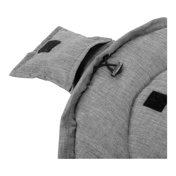 babywalz Werner Christ BabyLammfell-Fußsack Oslo für Babyschale Tragewanne melange grigio Top Angebot
