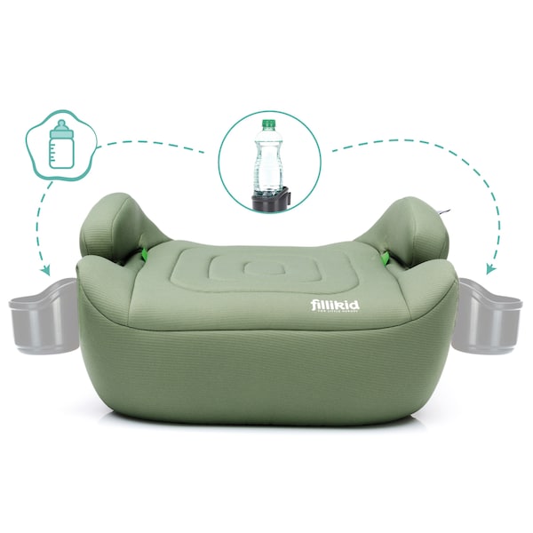 babywalz FillikidSitzerhöhung Flip Deluxe grün 50% Rabatt für begrenzte Zeit