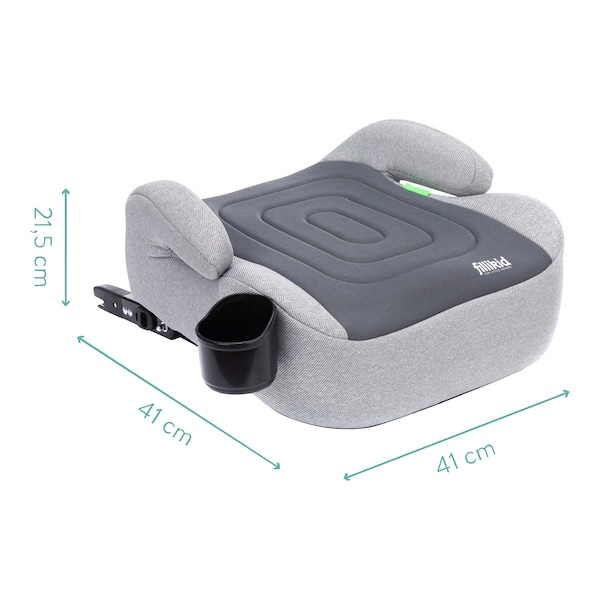babywalz FillikidSitzerhöhung mit Isofix i-size schwarz grau Outlet