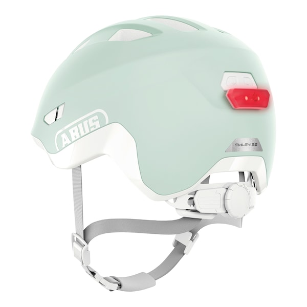 babywalz ABUSFahrradhelm Smiley 3.0 ACE LED pure mint Fabrikverkauf