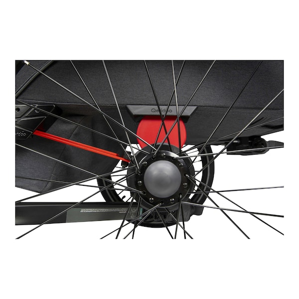 babywalz QeridooFahrradanhänger Kidgoo 2 Steel Grey Sonderangebot