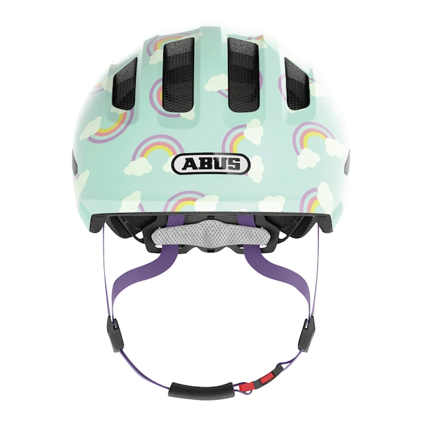 babywalz ABUSFahrradhelm Smiley 3.0 LED blue rainbow Günstig kaufen