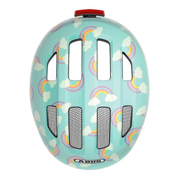 babywalz ABUSFahrradhelm Smiley 3.0 LED blue rainbow Günstig kaufen