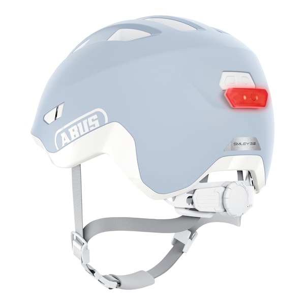 babywalz ABUSFahrradhelm Smiley 3.0 ACE LED pure aqua Begrenztes Angebot
