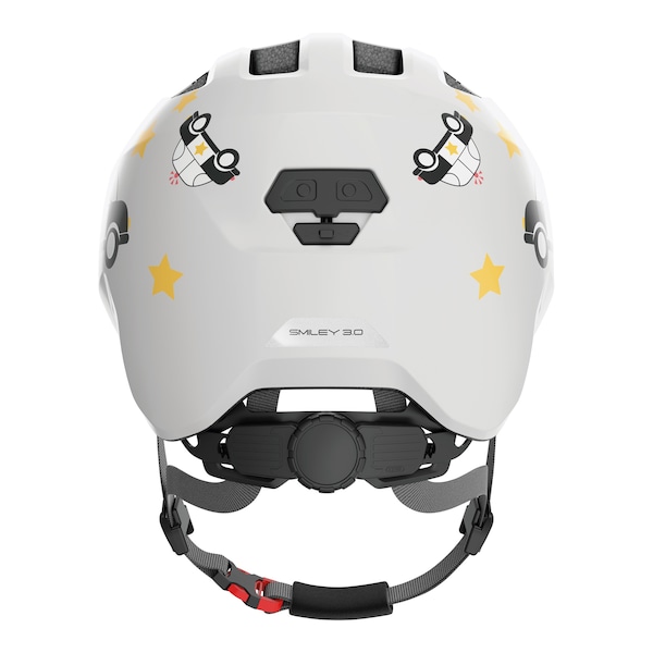 babywalz ABUSFahrradhelm Smiley 3.0 grey police Vatertagsangebot