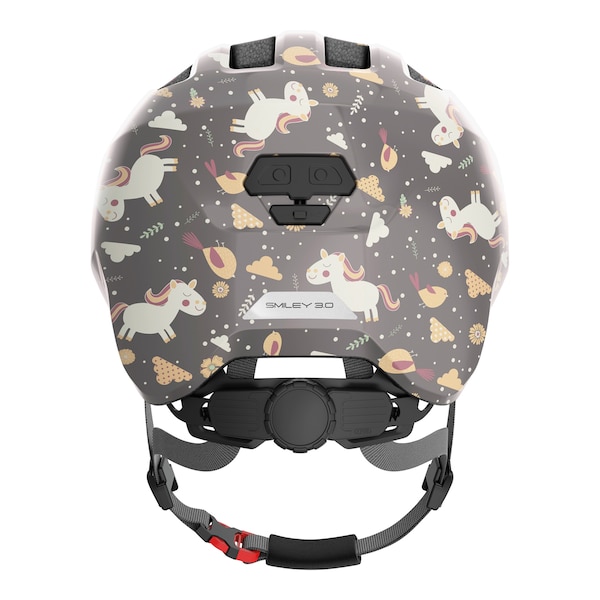 babywalz ABUSFahrradhelm Smiley 3.0 grey horse Jubiläumsangebot