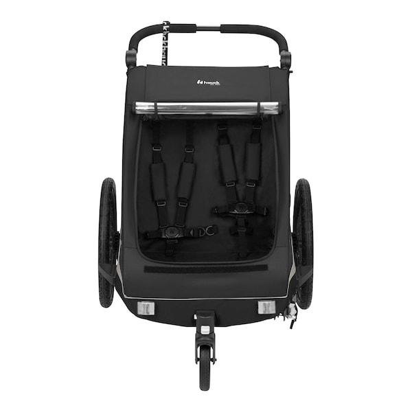 babywalz HauckFahrradanhänger Dryk Duo Plus Black Neueste Mode