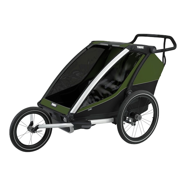 babywalz ThuleChariot Cab2 Fahrradanhänger cypress green Neuheiten