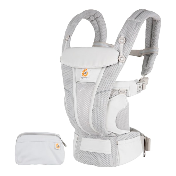 babywalz Ergobaby® - Omni BreezeBabytrage 4 Tragepositionen Pearl Grey Kostenlose Rückgabe