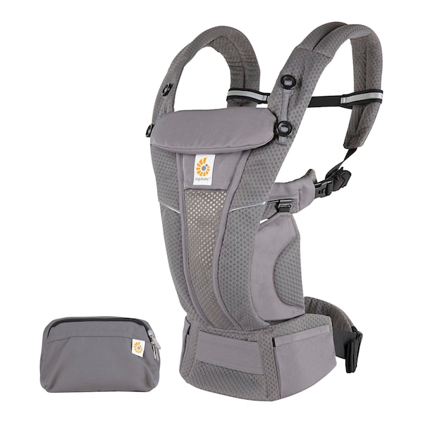 babywalz Ergobaby® - Omni BreezeBabytrage 4 Tragepositionen Graphite Grey Zeitbegrenzte Promotion