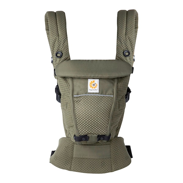 babywalz Ergobaby® - ADAPTSoft Flex Mesh Babytrage olive green Bis zu 50% Rabatt