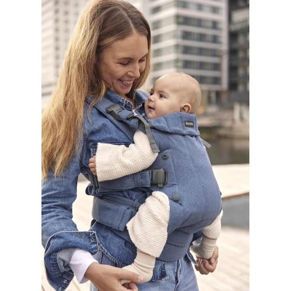 babywalz BabyBjörnBabytrage Harmony blau Bis zu 65% Rabatt