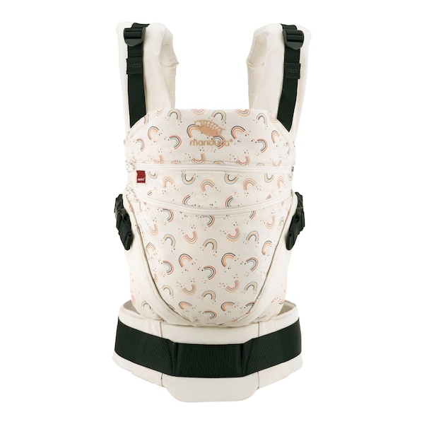 babywalz manduca® - XTBabytrage 3 Tragepositionen Limited Edition sand / print 50% Rabatt mit kostenlosem Versand
