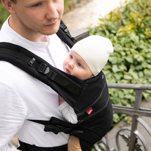 babywalz manduca® - XTBabytrage Monochrome obsidian Speichern exportieren