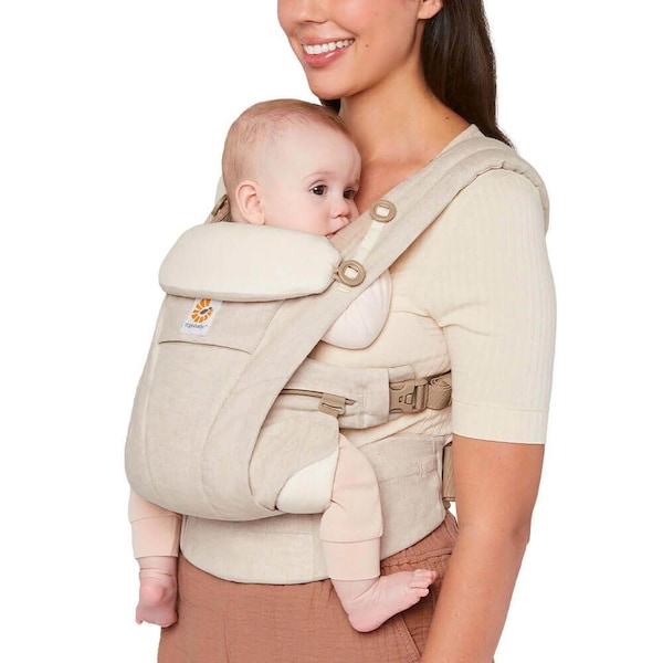 babywalz Ergobaby® - Omni DreamBabytrage 4 Tragepositionen Natural Linen Black Friday Preise
