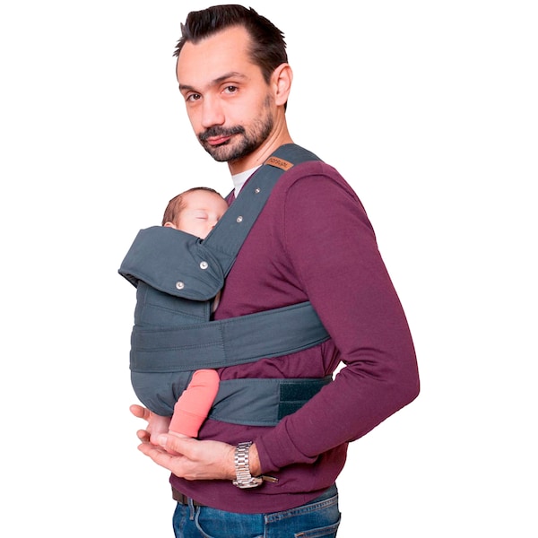 babywalz MarsupiBabytrage Version 2.0 grey Im Verkauf