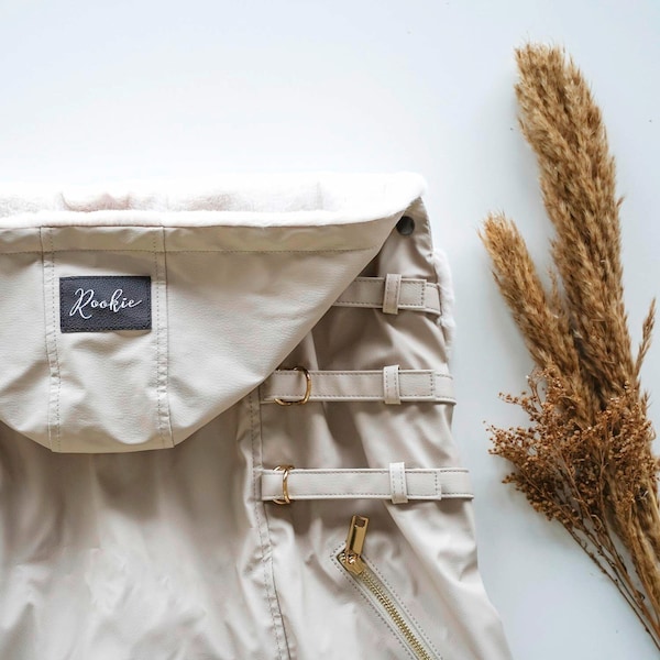 babywalz RookieWintercover für Babytrage beige Fabrikverkauf