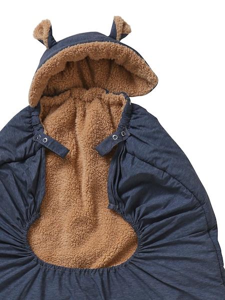 babywalz VertbaudetWintercover für die Babytrage nachtblau Rabatt
