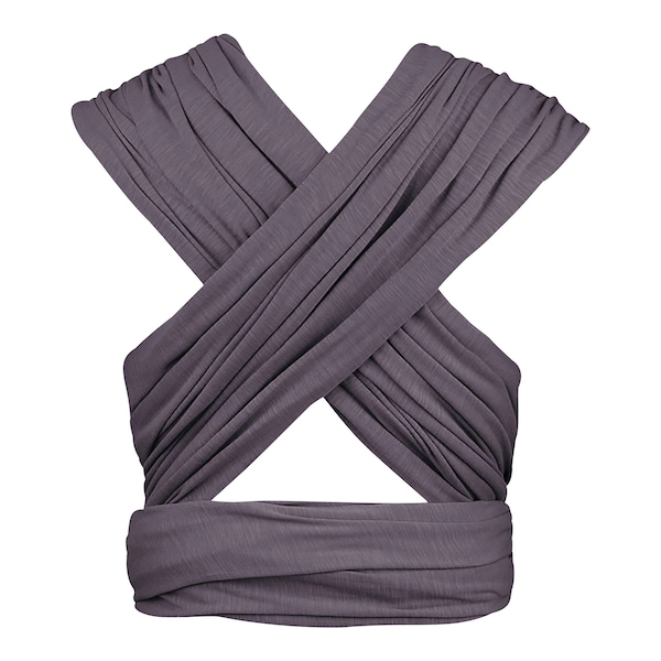 babywalz manduca® - SLINGBabytragetuch 510cm slate Großer Ausverkauf