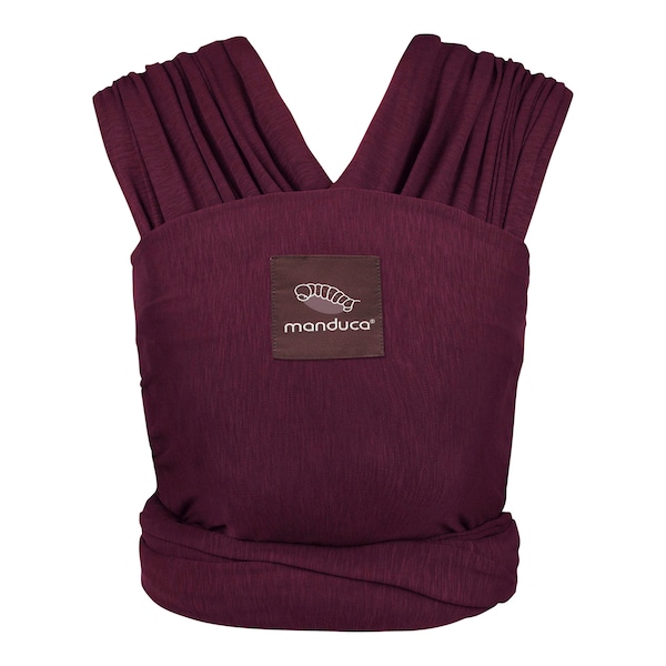 babywalz manduca® - SLINGBabytragetuch 510cm berry Valentinstagsangebot