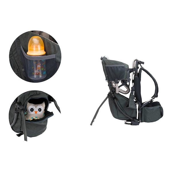 babywalz FillikidAdventure Rückentrage grau melange Letzte 2 Tage