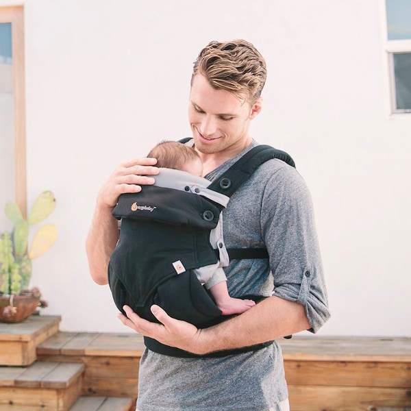 babywalz Ergobaby® - ORIGINALNeugeborenen-Einsatz Easy Snug Original für Babytrage grey Discount Store für neue Produkte