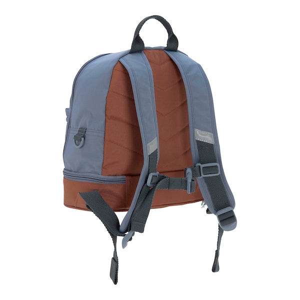 babywalz LässigKindergartenrucksack Mini Backpack Adventure Traktor blue denim 50% Rabatt für begrenzte Zeit
