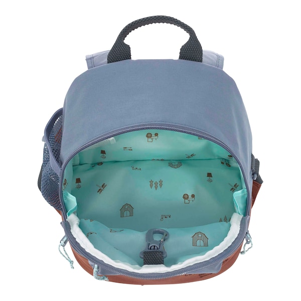 babywalz LässigKindergartenrucksack Mini Backpack Adventure Traktor blue denim 50% Rabatt für begrenzte Zeit