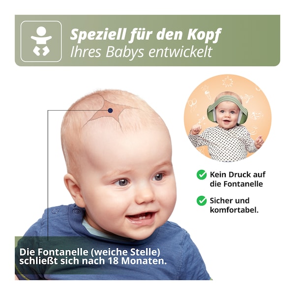 babywalz AlpineMuffy Baby Gehörschutz grün Auslauf
