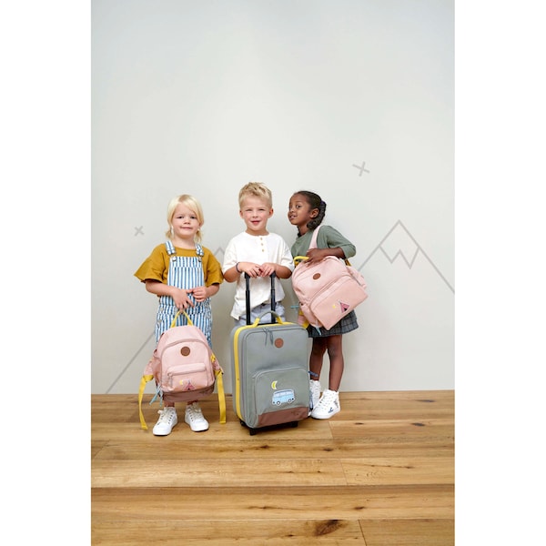 babywalz LässigKindertrolley Adventure Bus - blau Angebote