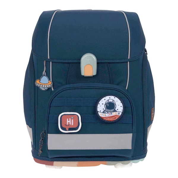 babywalz LässigSchulranzen-Set Boxy Unique 7-tlg. navy Schlussverkauf