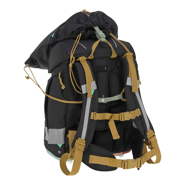 babywalz LässigSchulranzen-Set Boxy Unique 7-tlg. black Günstiger Verkauf
