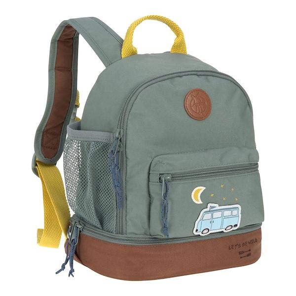 babywalz LässigKindergartenrucksack Mini Backpack Adventure Bus blau Fabrikverkauf