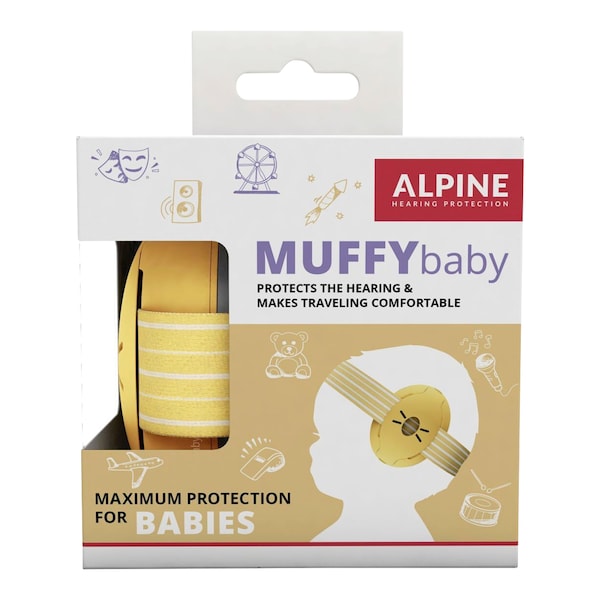 babywalz AlpineMuffy Baby Gehörschutz gelb Kostenloser Versand