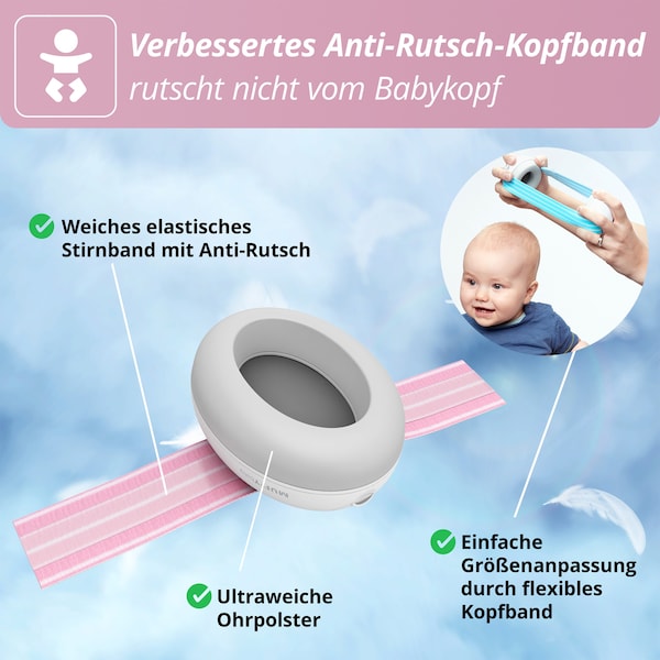 babywalz AlpineMuffy Baby Gehörschutz pink Exklusivangebot