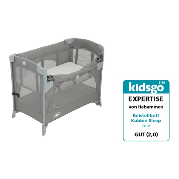 babywalz JoieReisebett Kubbie Sleep foggy gray Weihnachtsangebot