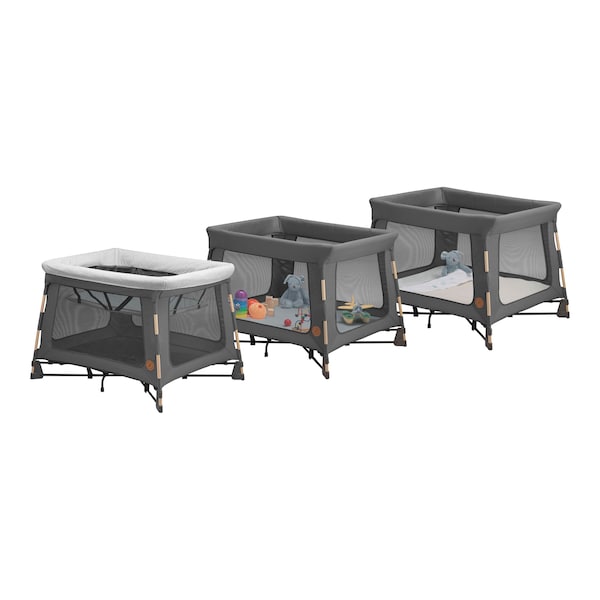 babywalz Maxi-CosiReisebett Swift 3-in-1 Beyond Graphite Eco Osterangebot