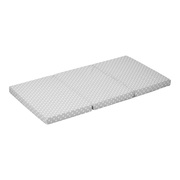 babywalz AlviMatratze für Reisebett 60x120 cm grau / kleiner Stern Valentinstagsangebot