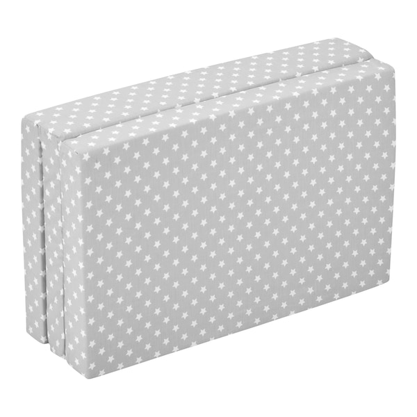 babywalz AlviMatratze für Reisebett 60x120 cm grau / kleiner Stern Valentinstagsangebot