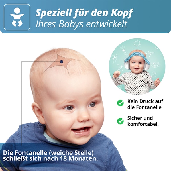 babywalz AlpineMuffy Baby Gehörschutz blau Saisonale Angebote