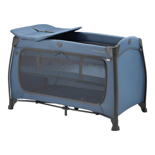 babywalz HauckReisebett Play n Relax Center Dark Blue Kauf eins, bekomm eins gratis