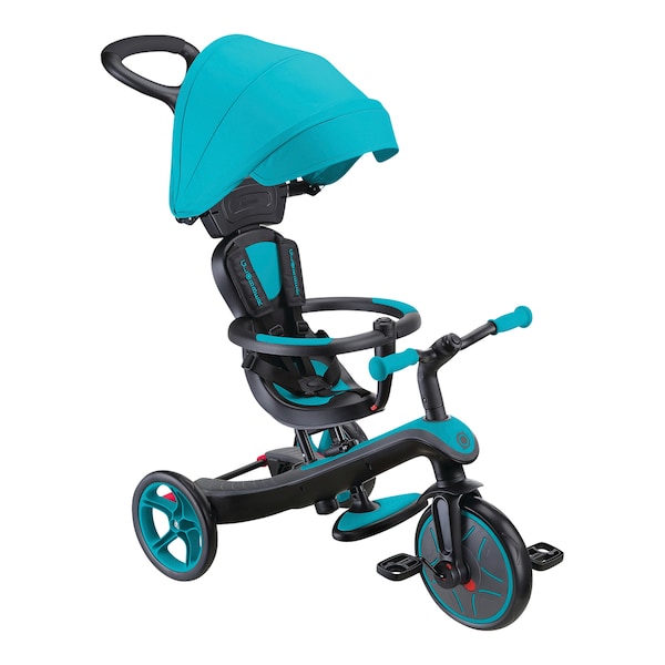 babywalz GlobberDreirad Explorer Trike 4in1 türkis Neueste Stile