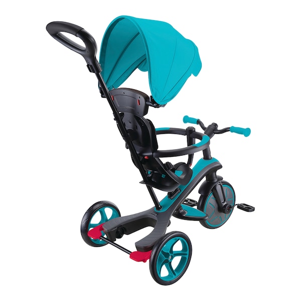 babywalz GlobberDreirad Explorer Trike 4in1 türkis Neueste Stile