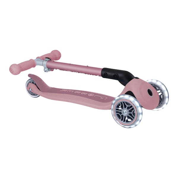 babywalz GlobberScooter Junior Foldable Lights ECO beere Letzter Tag