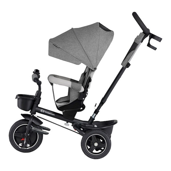 babywalz KinderkraftDreirad SPINSTEP platinum grey Bis zu 50% Rabatt